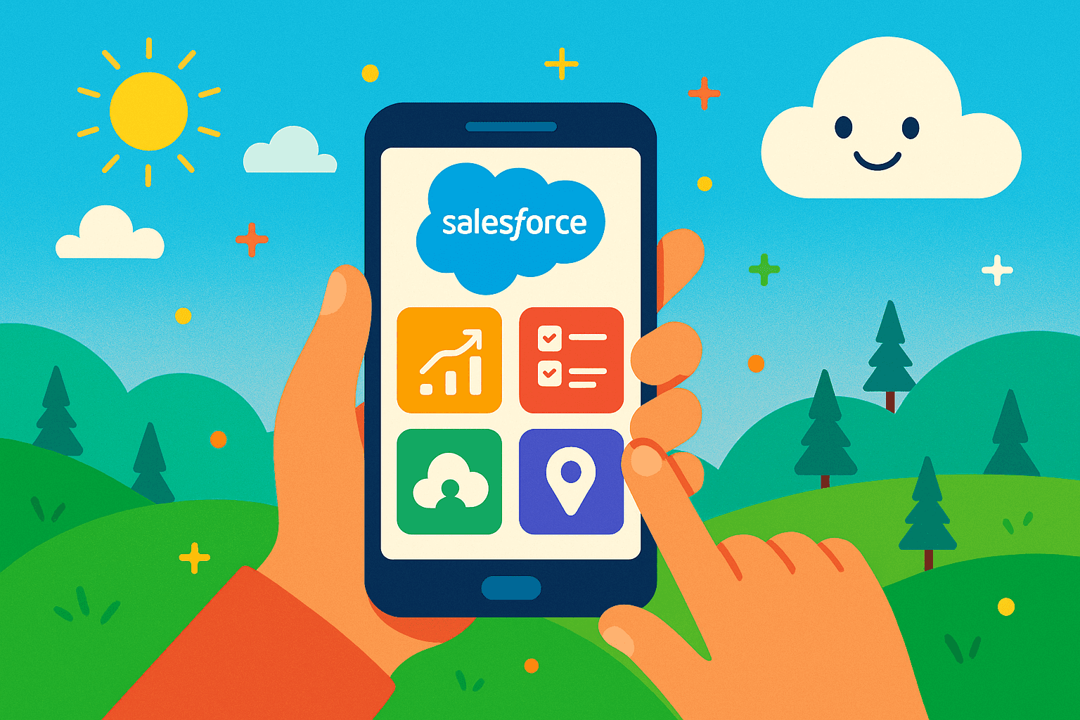 Salesforce Mobile App Özellikleri