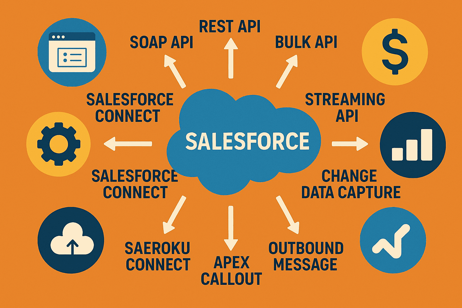 Salesforce ile Entegrasyon Kurmanın 10 Farklı Yolu